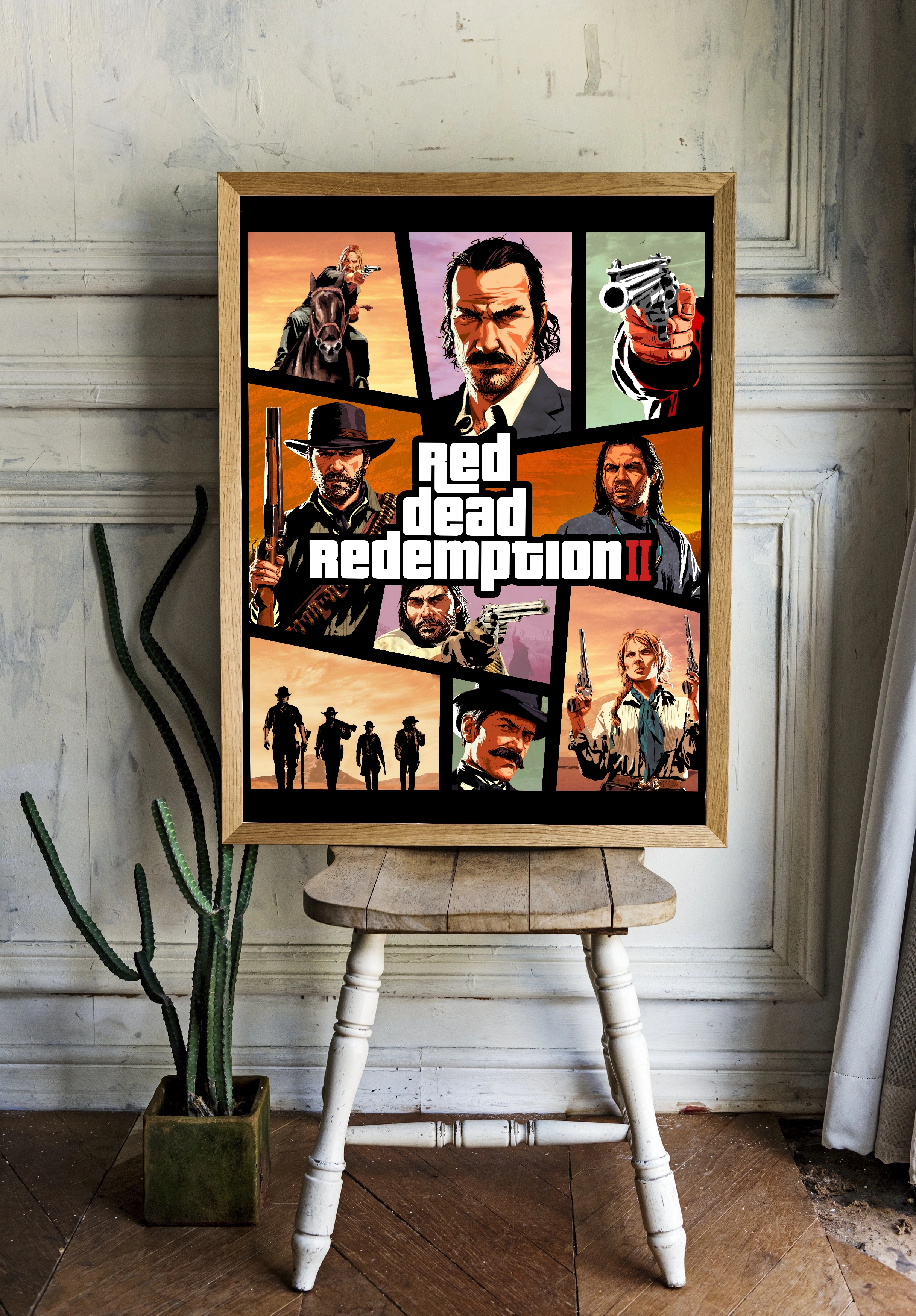 Red Dead Redemption II в стиле GTA - 2