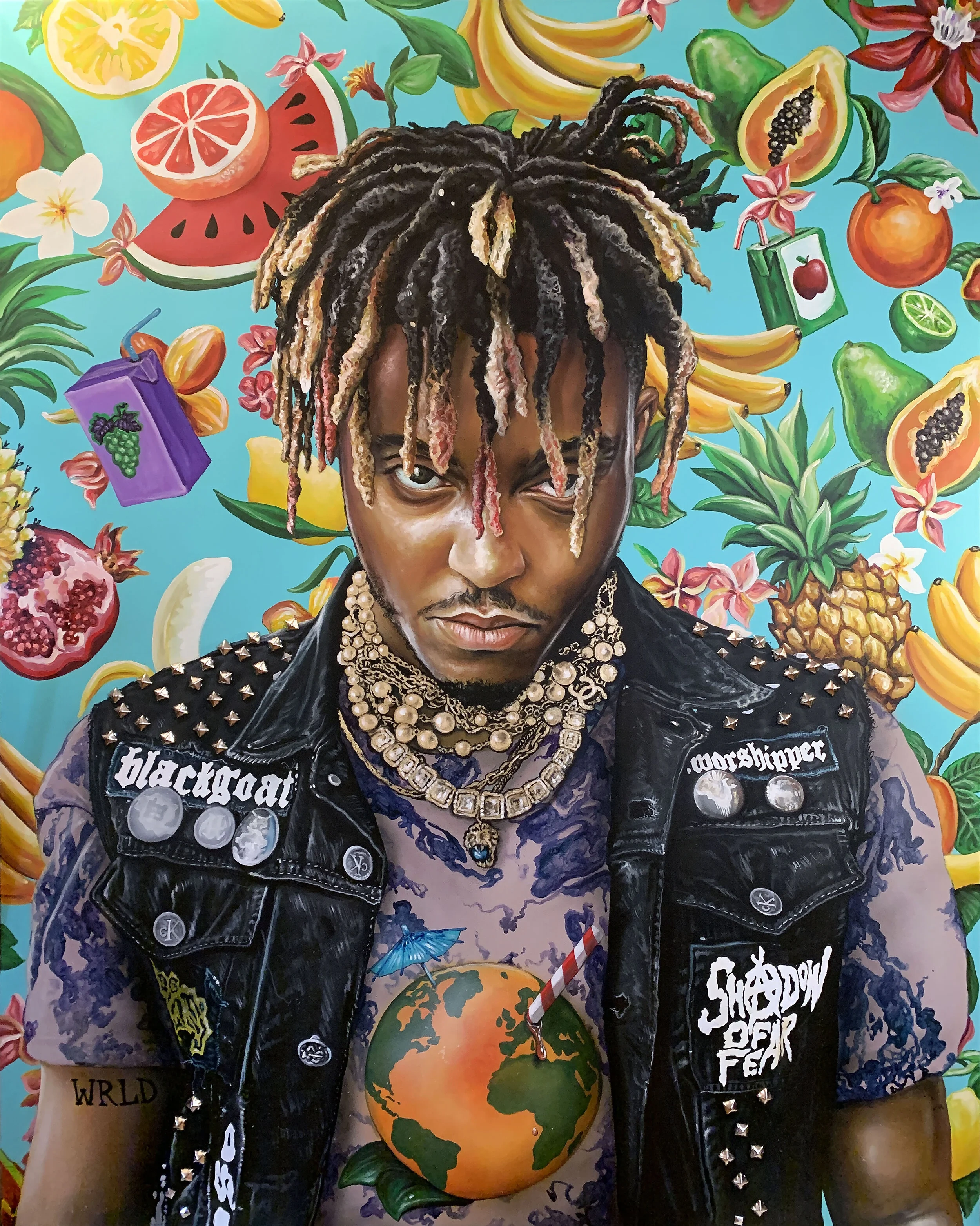 Juice WRLD с тропическими мотивами - 1
