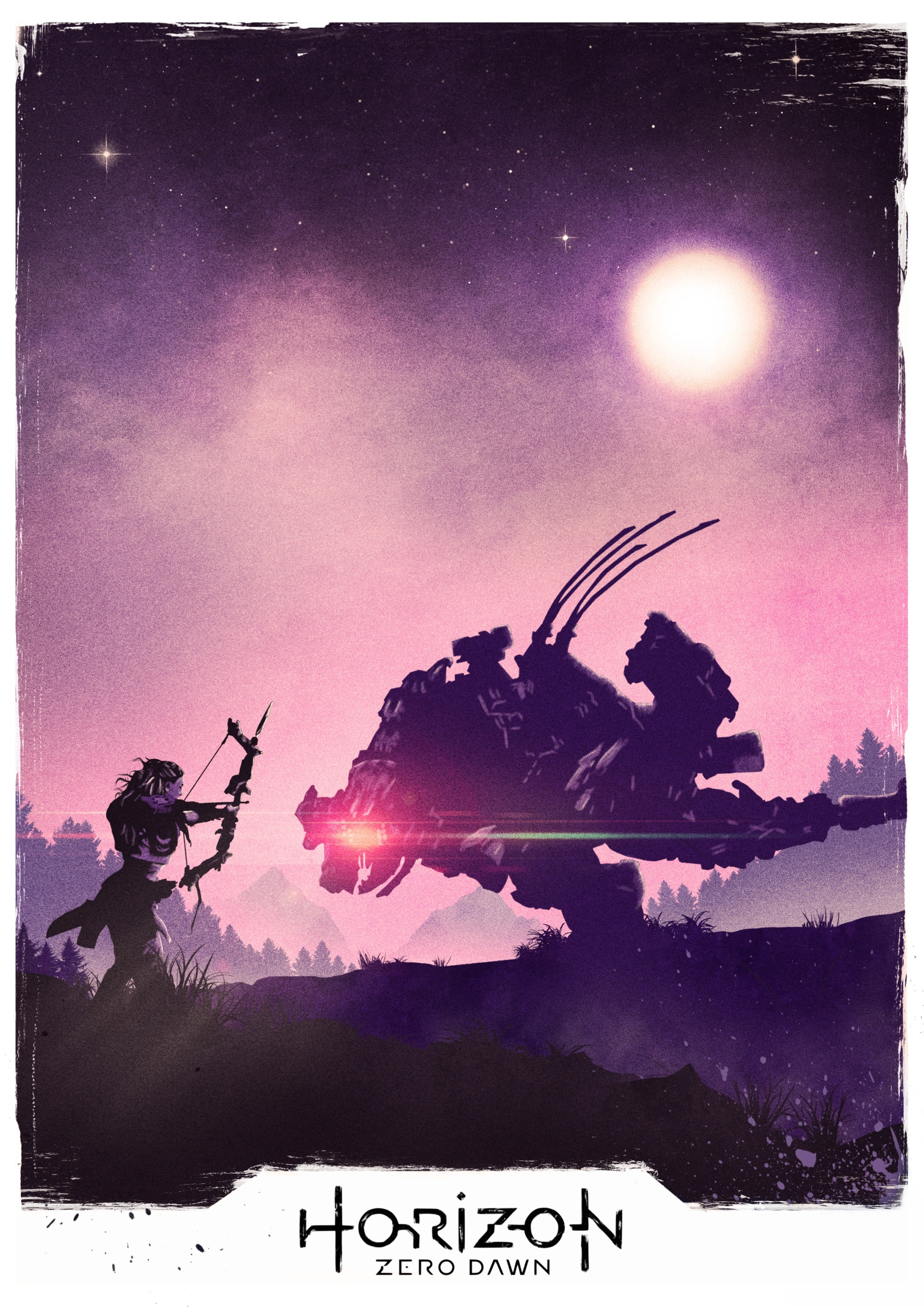 Horizon Zero Dawn — Механический зверь и главный герой - 1