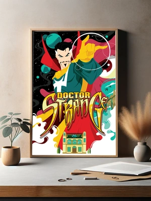 Доктор Стрэндж в ярких крассках - 3