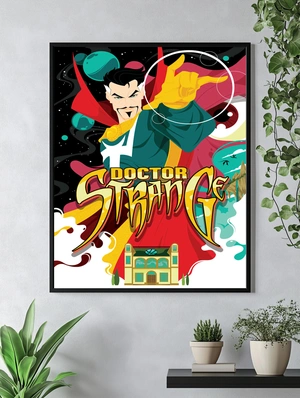 Доктор Стрэндж в ярких крассках - 4