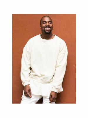 Kanye West в белом образе - 1