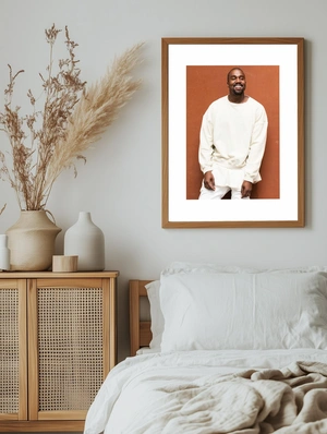 Kanye West в белом образе - 5