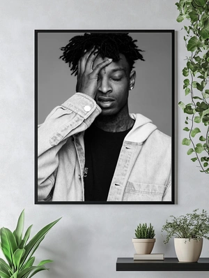 Эмоциональная фотография 21 Savage - 4