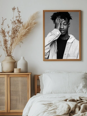 Эмоциональная фотография 21 Savage - 5