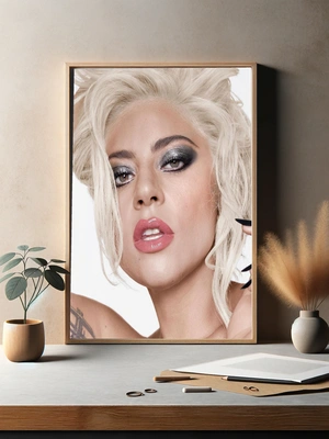 Гламурный портрет Lady Gaga - 3