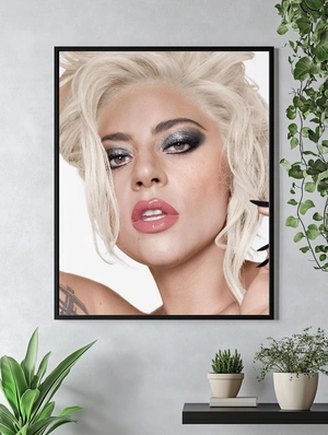 Гламурный портрет Lady Gaga - 4