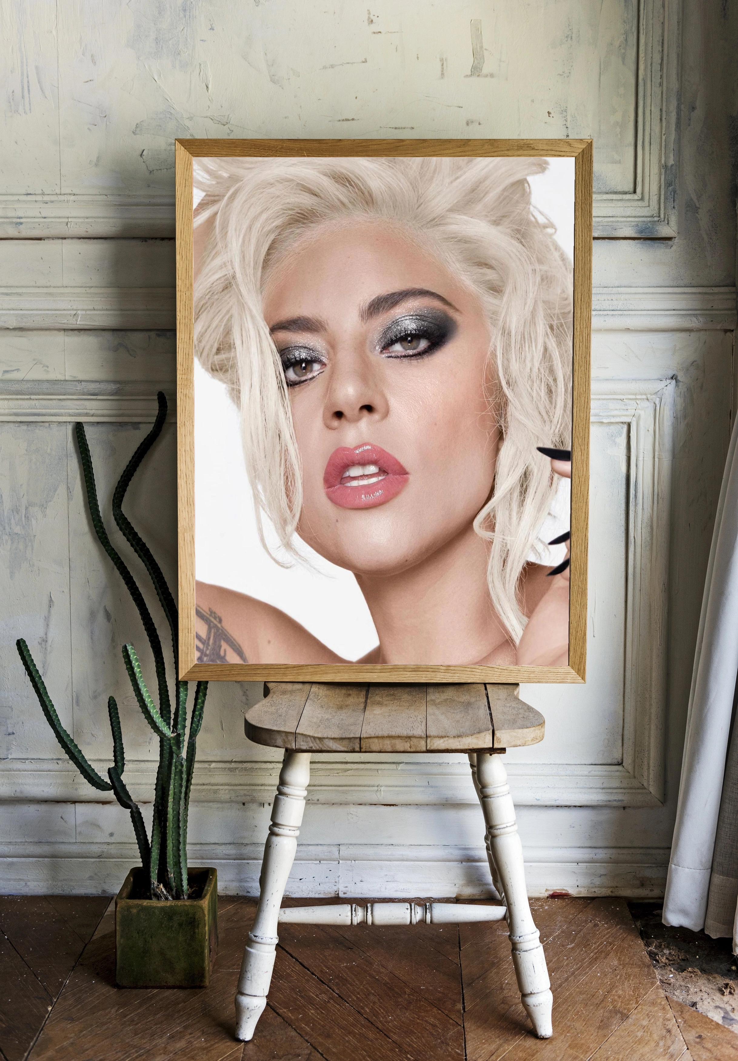 Гламурный портрет Lady Gaga - 2