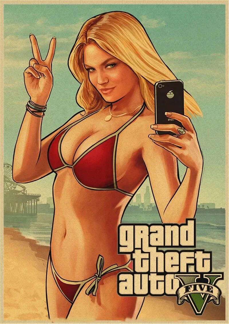 GTA V — Ретро стиль - 1