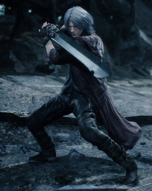 Devil May Cry — Данте  в боевой позе - 1
