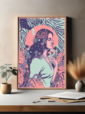 Lana Del Rey — Тропический арт - 3