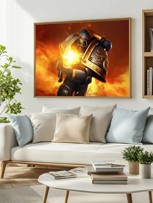 Боевая сцена из Warhammer 40,000 - 3