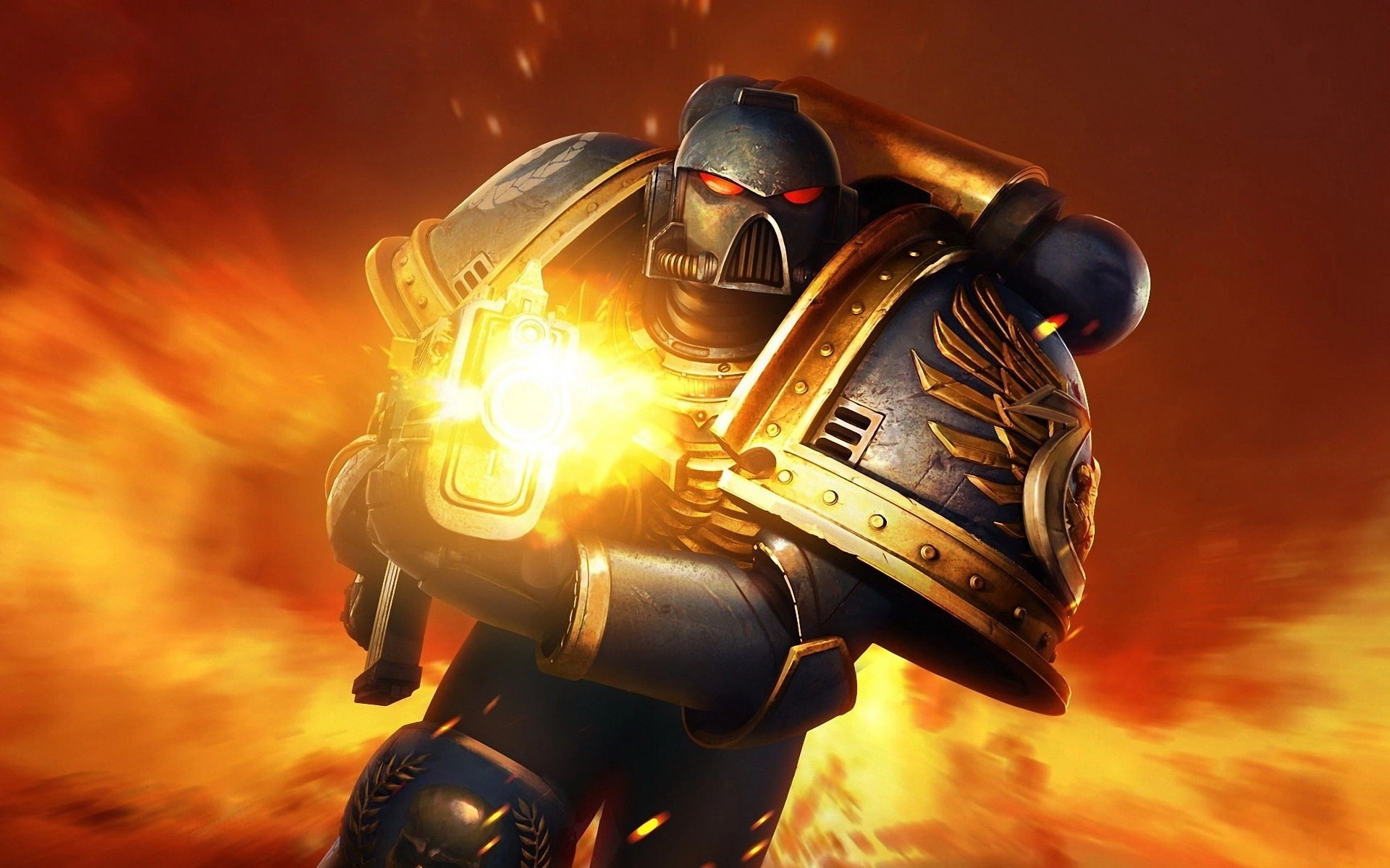 Боевая сцена из Warhammer 40,000 - 1