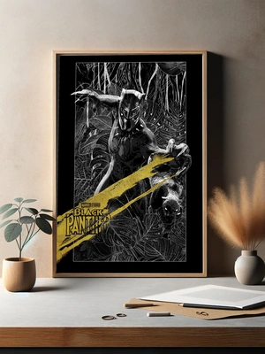 Black Panther на фоне джунглей - 3