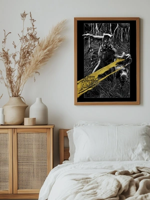 Black Panther на фоне джунглей - 5