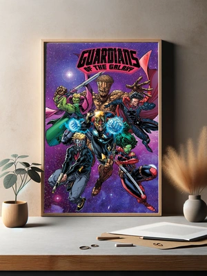 Стражи Галактики в яркой композиции - 3