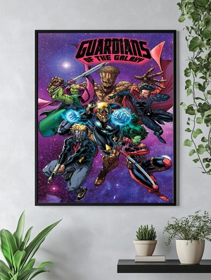 Стражи Галактики в яркой композиции - 4