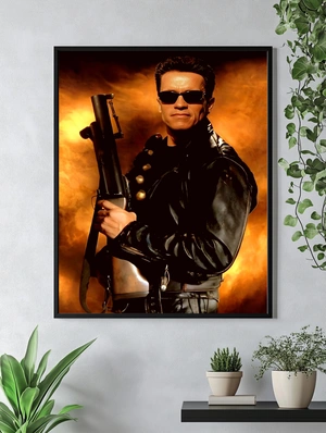 Мощный образ Арнольда с оружием - 4