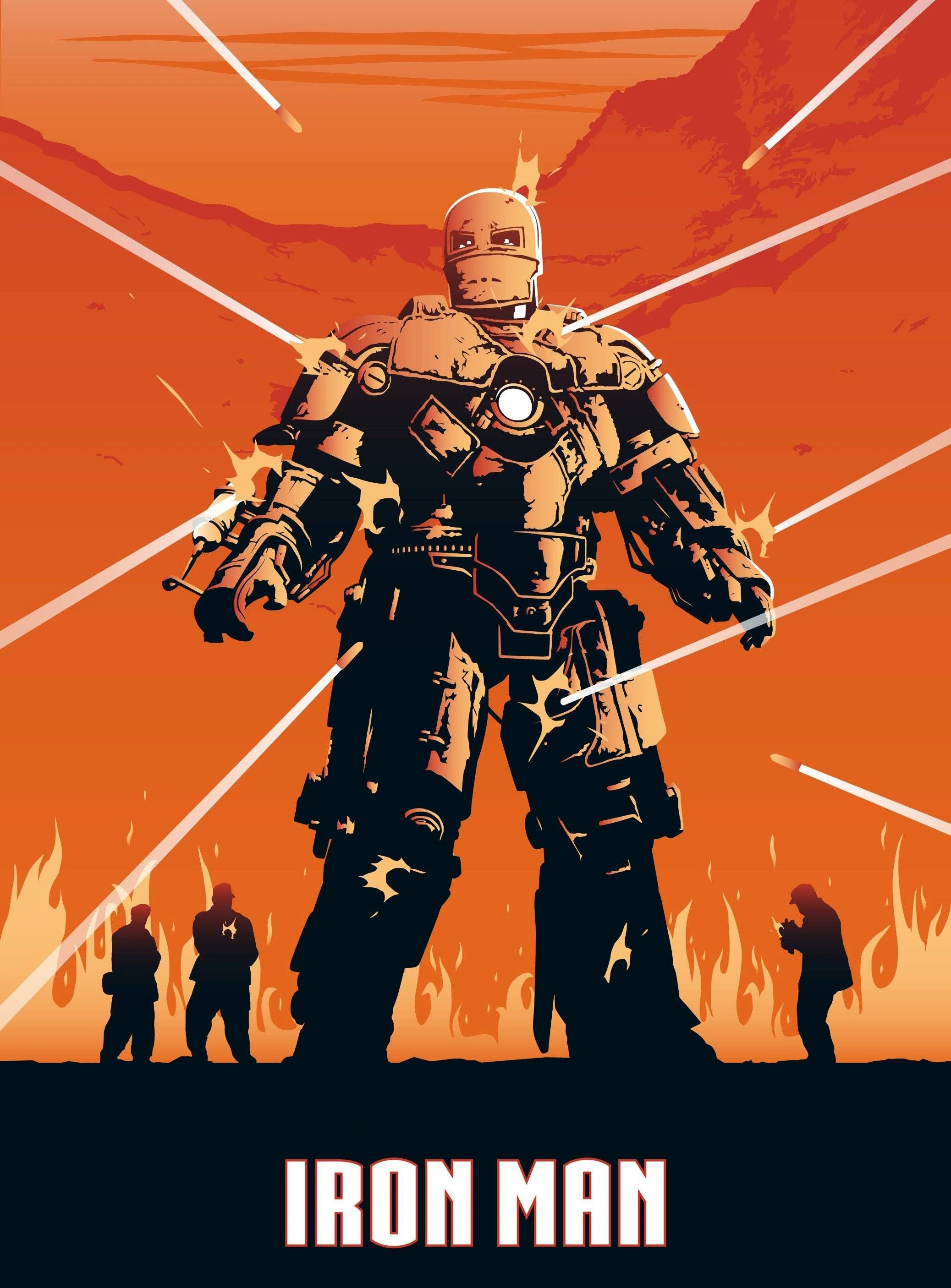 Железный человек в огненном сиянии - 1