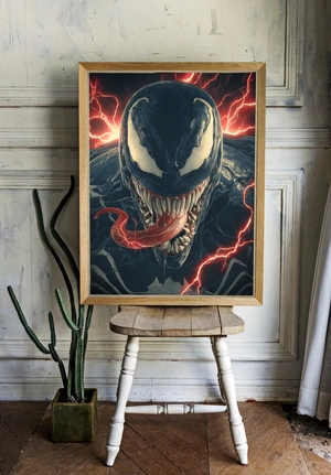 Веном в темных тонах с красным акцентом - 2