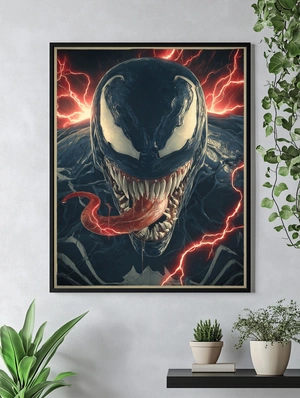 Веном в темных тонах с красным акцентом - 4