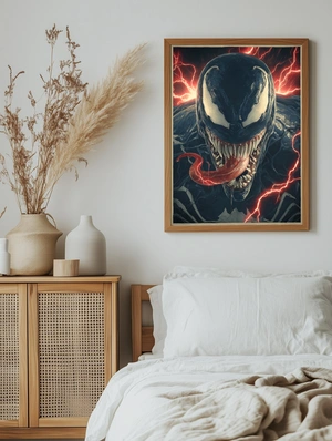 Веном в темных тонах с красным акцентом - 5