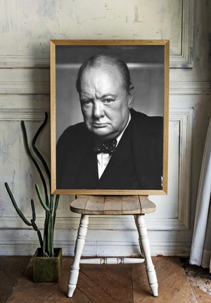 Портрет Уинстона Черчилля - 2