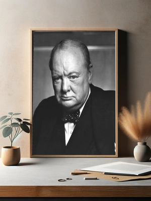 Портрет Уинстона Черчилля - 3