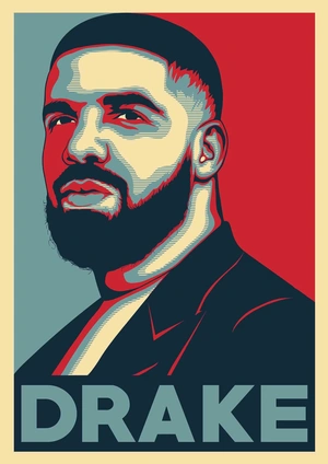 Drake — Графичный стиль - 1