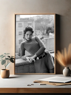 Орнелла Мути — Черно-белая эстетика - 3