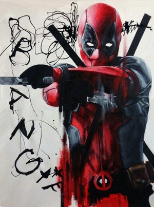 Дэдпул в динамичном боевом стиле - 1