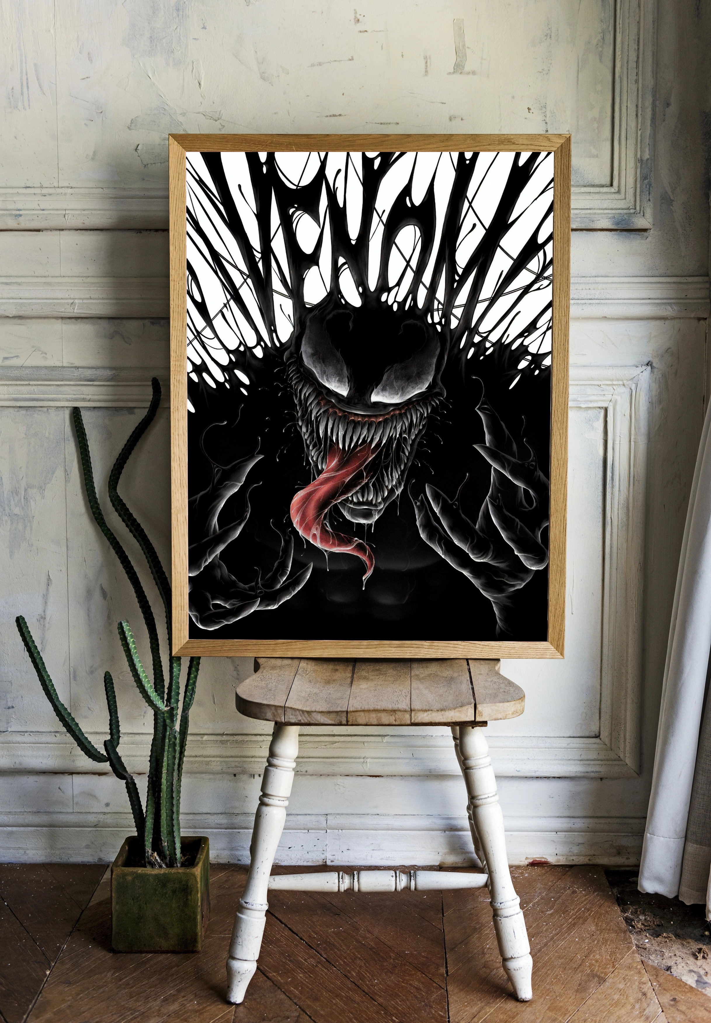 Веном — Тёмный монстр с красным языком - 2