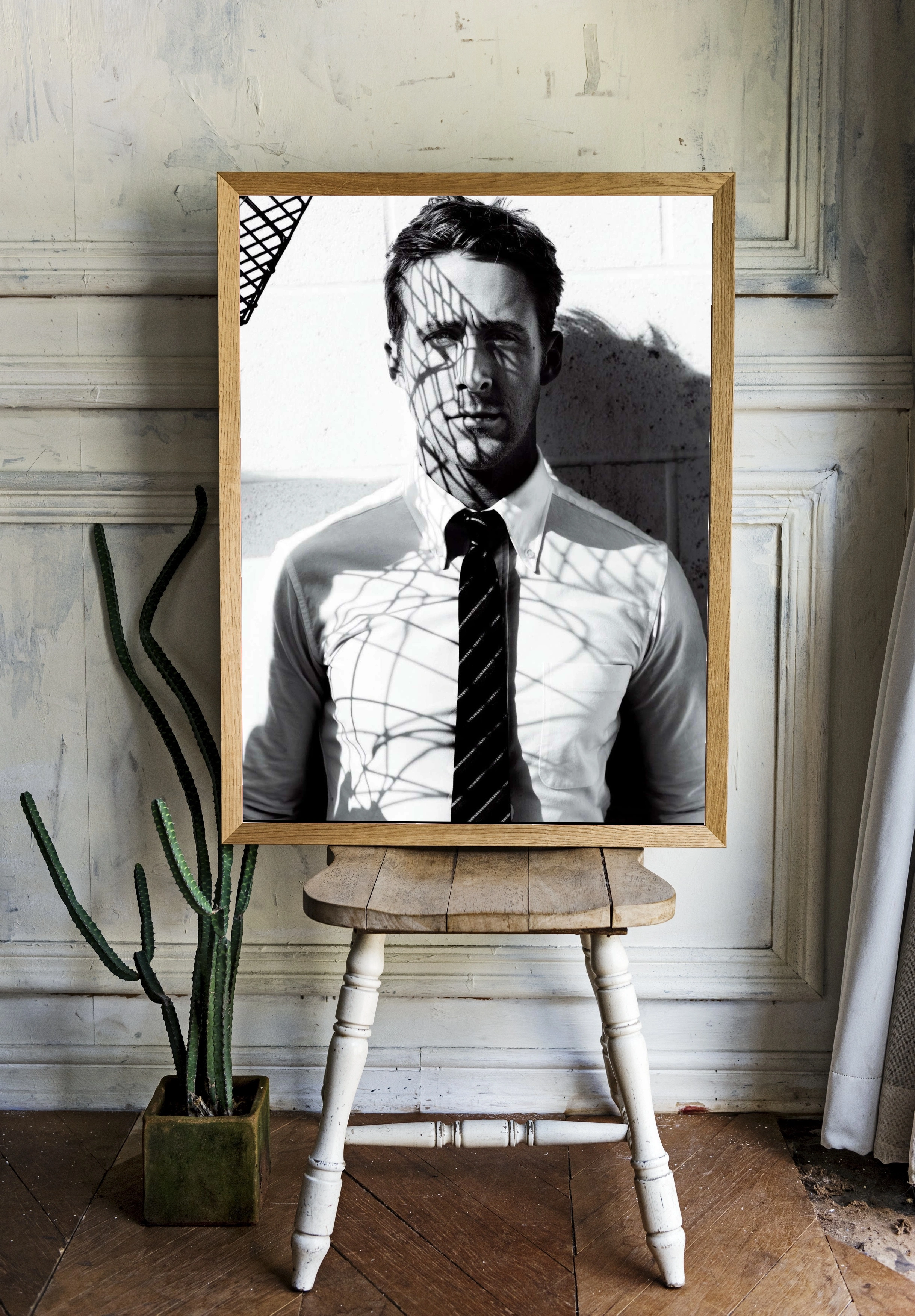 Райан Гослинг в оттенках черного и белого - 2