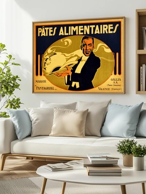 Pates Alimentaires Pantagruel — Мужчина в смокинге - 3