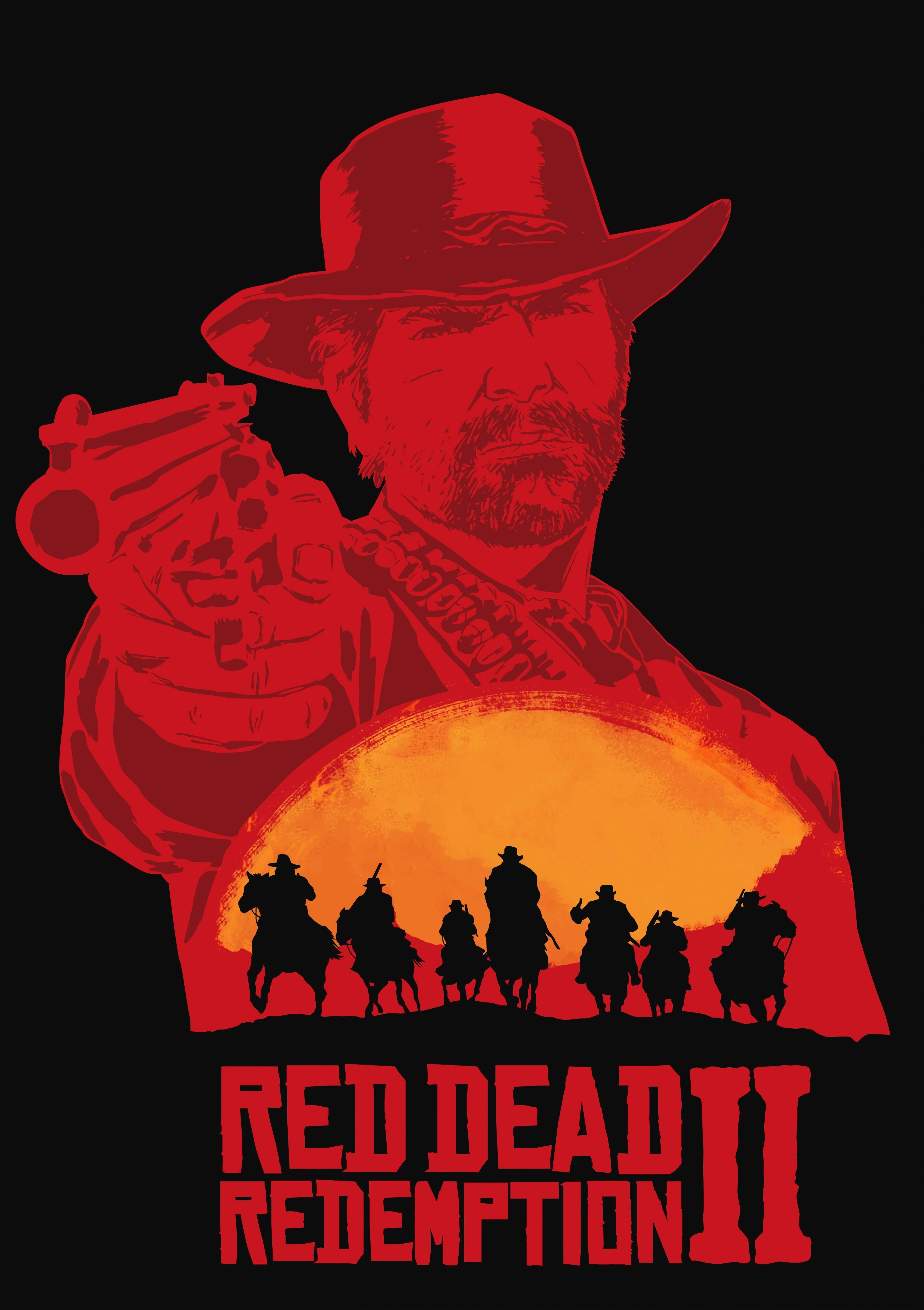 Red Dead Redemption II- Ковбои в огненном свете - 1