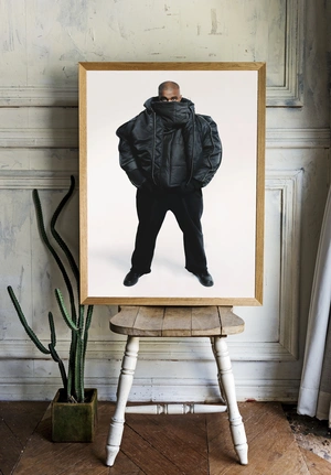 Модный портрет Kanye West - 2