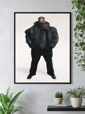 Модный портрет Kanye West - 4