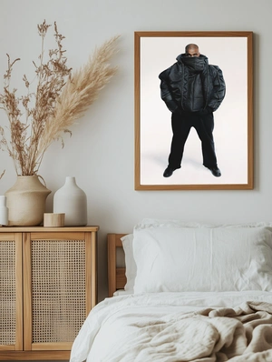 Модный портрет Kanye West - 5