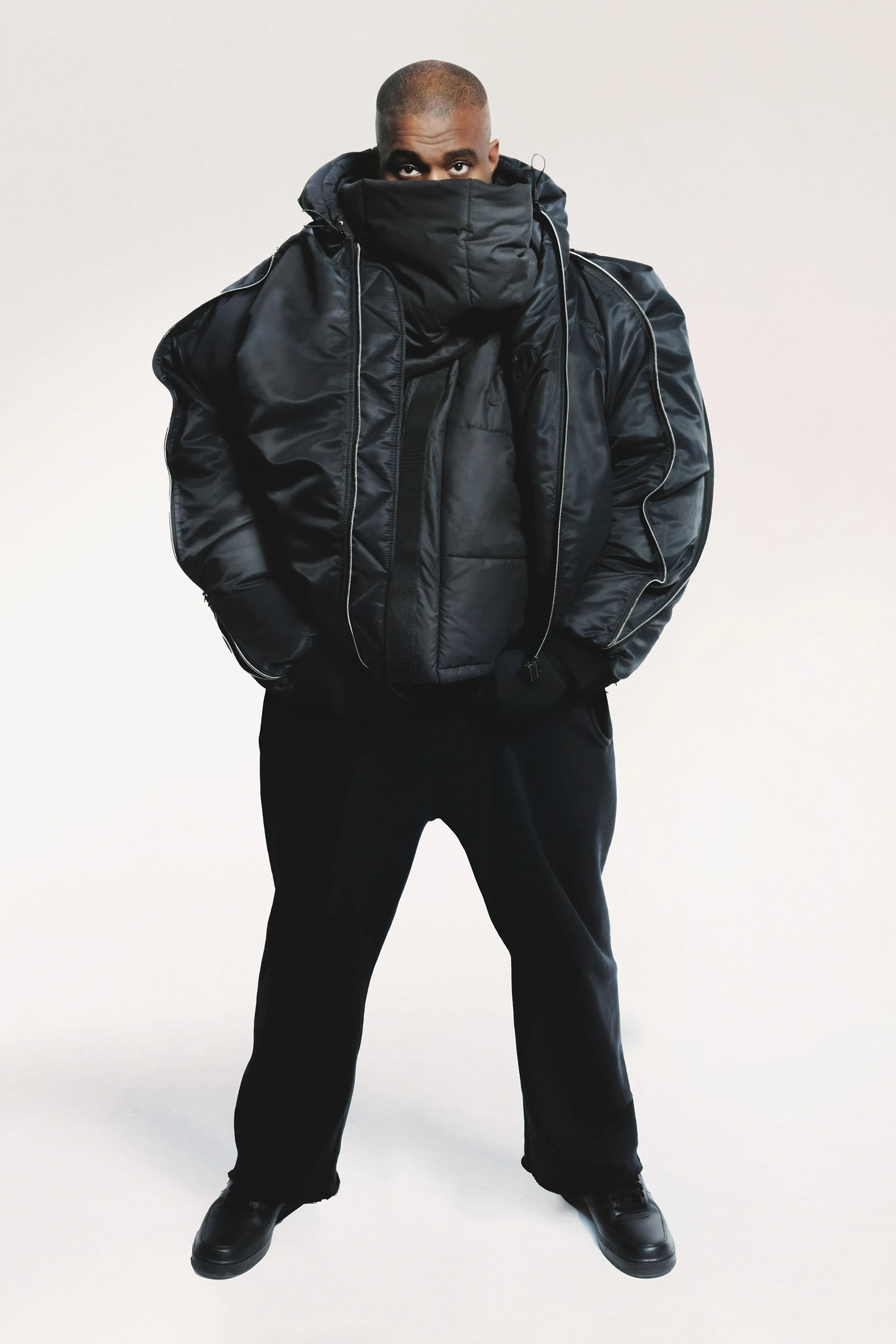 Модный портрет Kanye West - 1