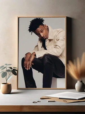 Стильный образ 21 Savage - 3