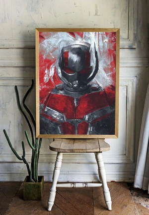 Человек-муравей в динамике красного и серого - 2