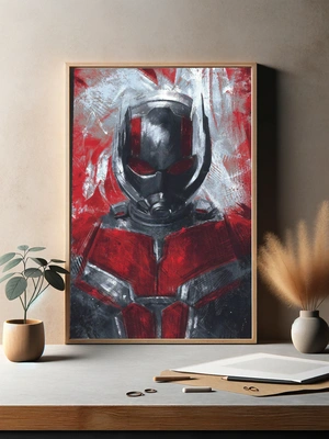 Человек-муравей в динамике красного и серого - 3