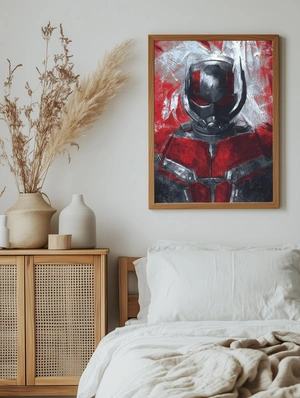 Человек-муравей в динамике красного и серого - 5