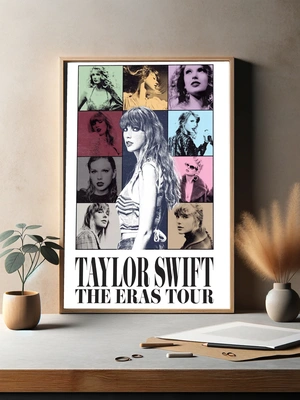 Taylor Swift в стиле яркого ретро - 3