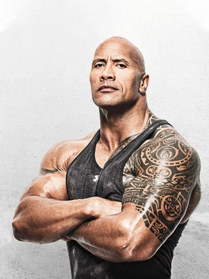 Дуэйн Джонсон — Мощный портрет - 1