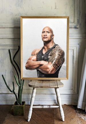 Дуэйн Джонсон — Мощный портрет - 2