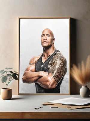 Дуэйн Джонсон — Мощный портрет - 3