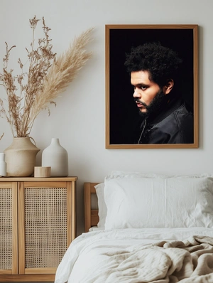Портрет The Weeknd в профиль - 5