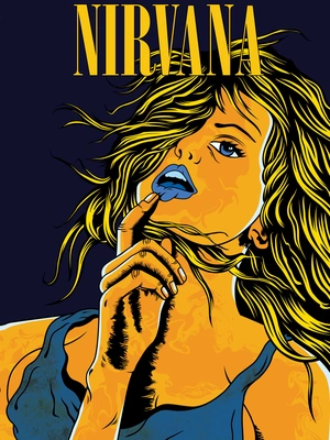 Nirvana — Яркий арт - 1
