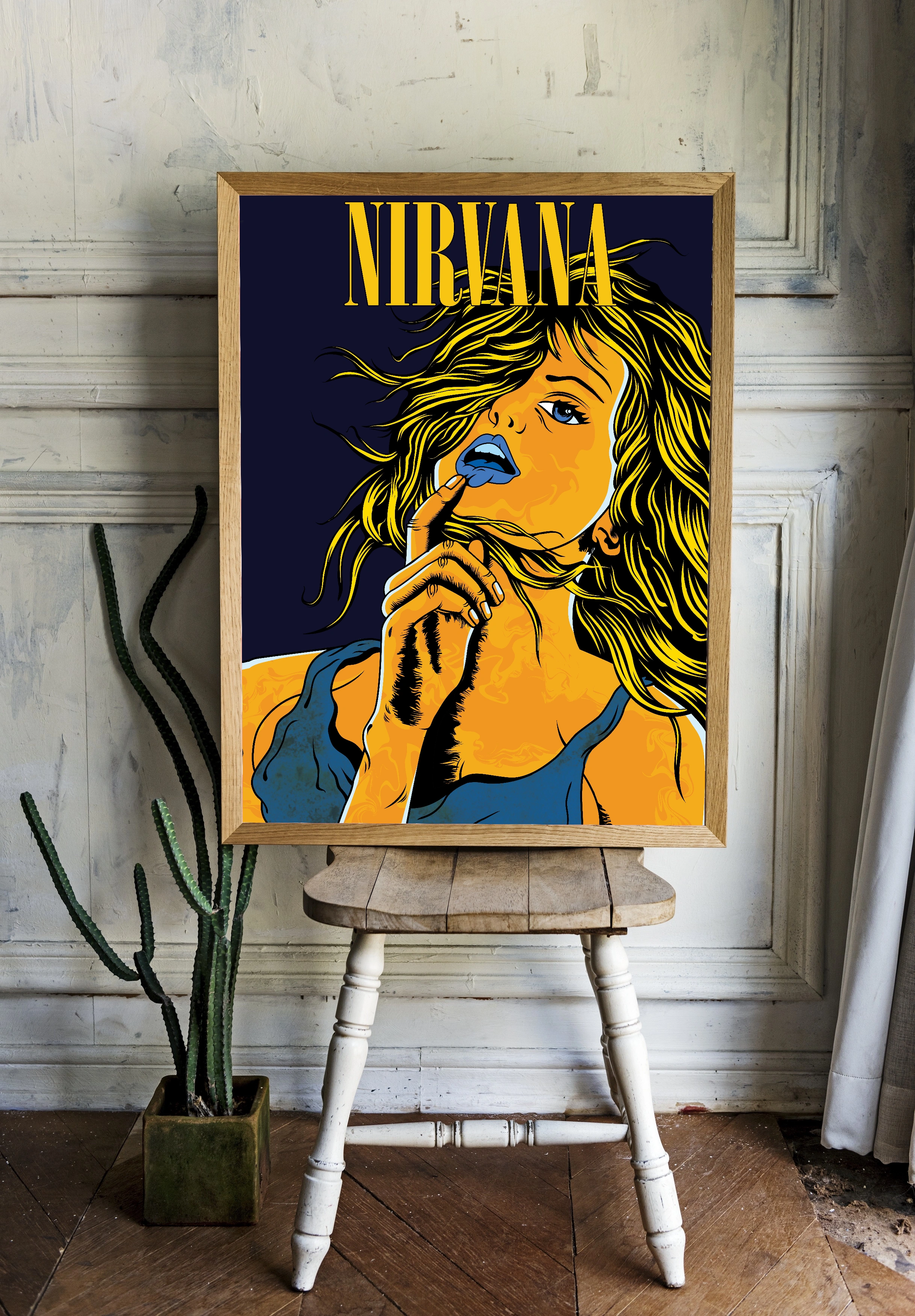 Nirvana — Яркий арт - 2